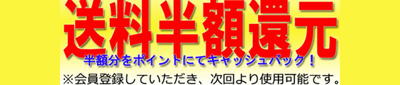 送料半額